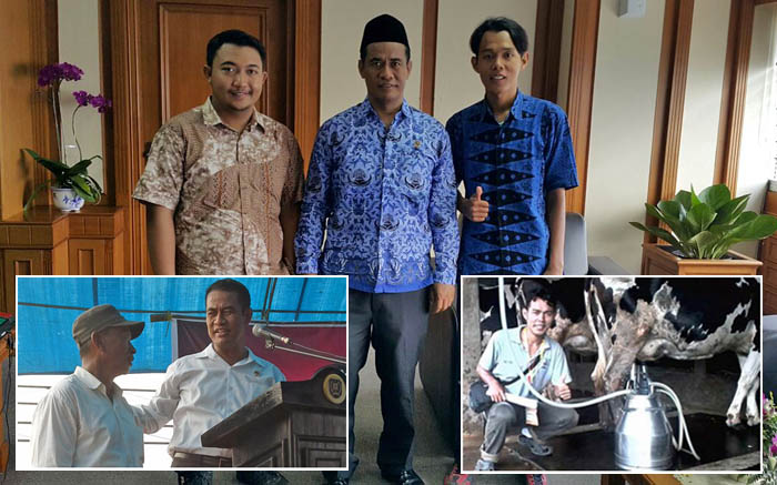 HUT Korpri, Mentan Bertemu Nur Agis Aulia, Sarjana UGM yang jadi Petani di Banten